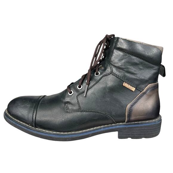 Pikolinos Men’s York M2M Black Leather Lace Up Chukka Boots Size 41 US 7.5/8 - Picture 3 of 10
